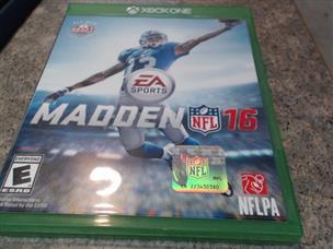 MICROSOFT MADDEN NFL 16 - XBOX ONE Good, The Pawnshop, Fergus Falls